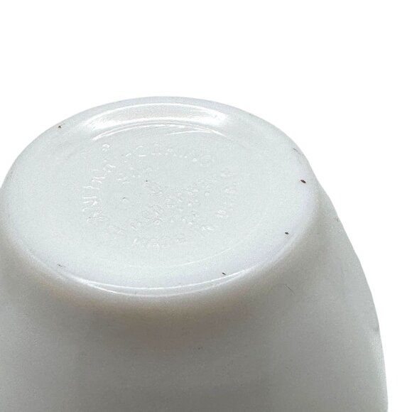 Anchor Hocking Anchorware 904 Milk Glass Bullion Soup Custard Bowls Set 6 Vtg - Picture 6 of 8